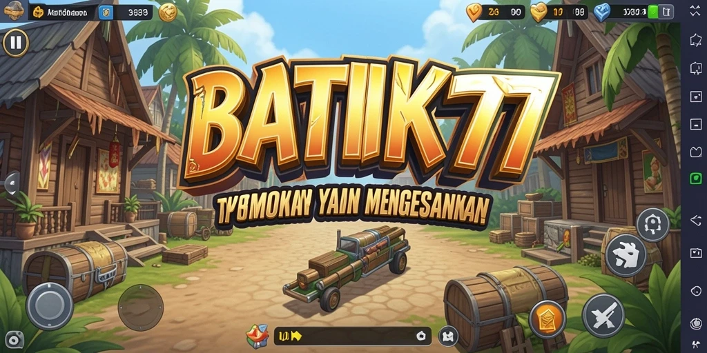 Tampilan gameplay BATIK77 yang menawan dan imersif.