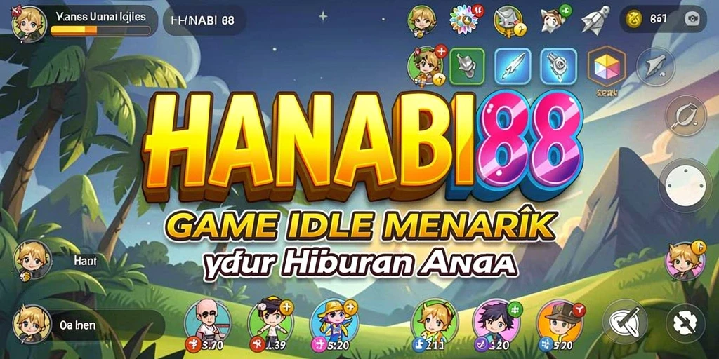 Screenshot gameplay <strong>HANABI88</strong> menunjukkan pengelolaan sumber daya yang menarik.