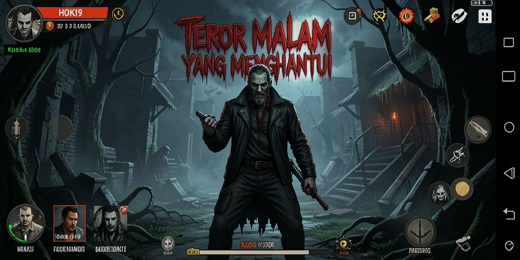 Screenshot gameplay HOKI9 menampilkan aksi seru dan momen mencekam.