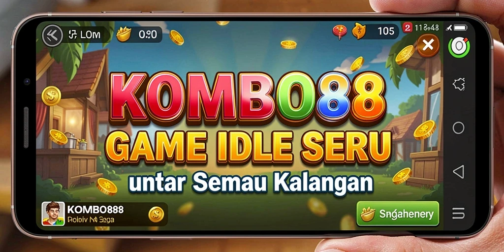 Tampilan gameplay seru di KOMBO88 dengan karakter menantang dan item menarik.