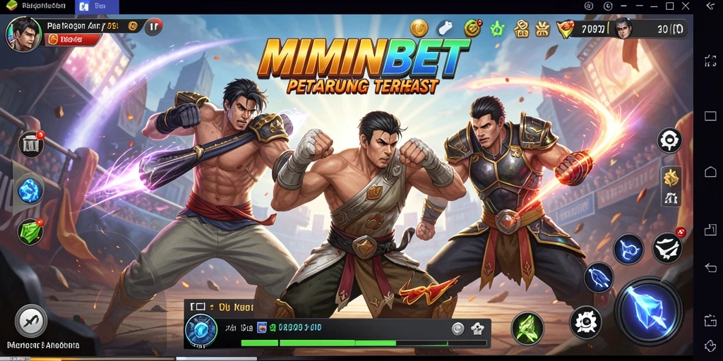 Tampilan gameplay MIMINBET yang mendebarkan dan penuh aksi.
