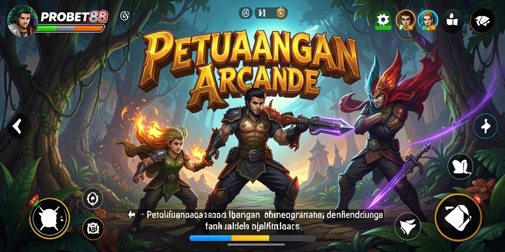 Screenshot utama menampilkan gameplay seru di PROBET88.
