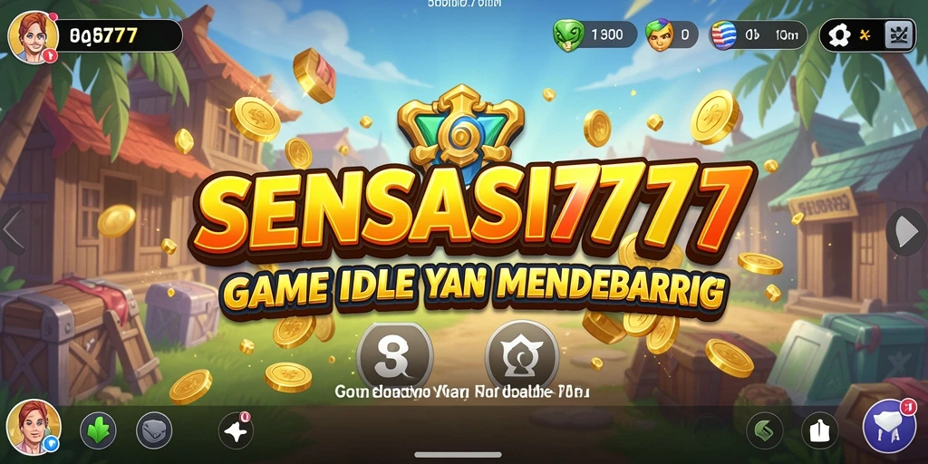 Tampilan gameplay SENSASI777 dengan interaksi minimal dan hasil maksimal.