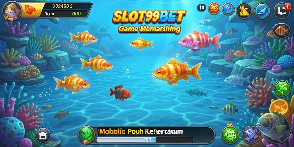 Tangkapan ikan yang memukau dalam SLOT99BET yang menegangkan.
