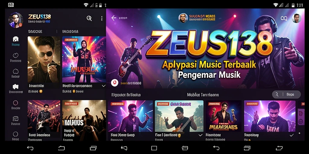Tampilan gameplay ZEUS138 yang seru dan interaktif dalam bermain musik.
